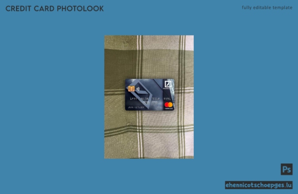 Deutschland Deutsche Bank Mastercard Photolook Beispielvorschau
